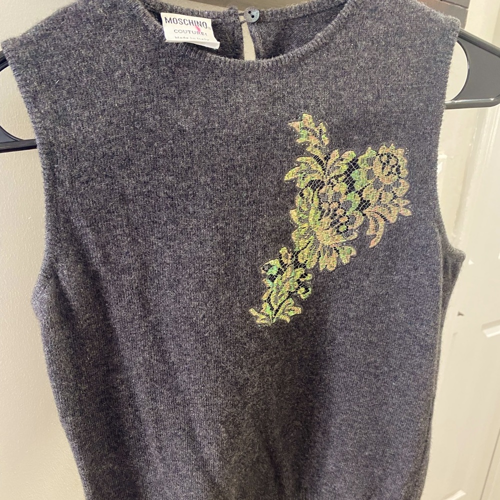 Moschino Couture Tank Sweater